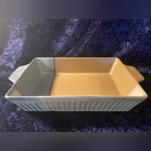 Sango Gold Dust Green Lasagna 15" Like New